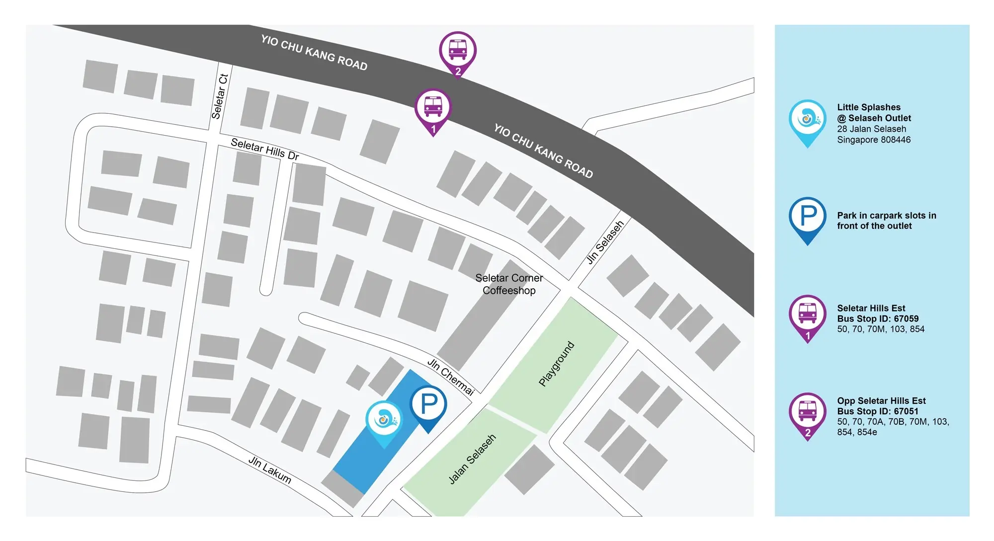 Little-Splashes-Aquatics-Jalan-Selaseh-Location-Map