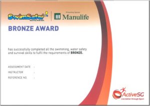 Swimsafer Bronze Cert Swimsafer Bronze Cert