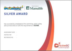 Swimsafer Silver Cert Swimsafer Silver Cert